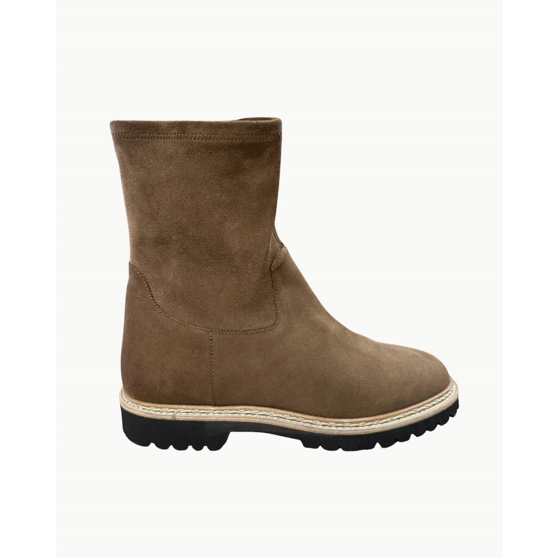 New Aquatalia Women's Maryann Boots In Taupe Suede